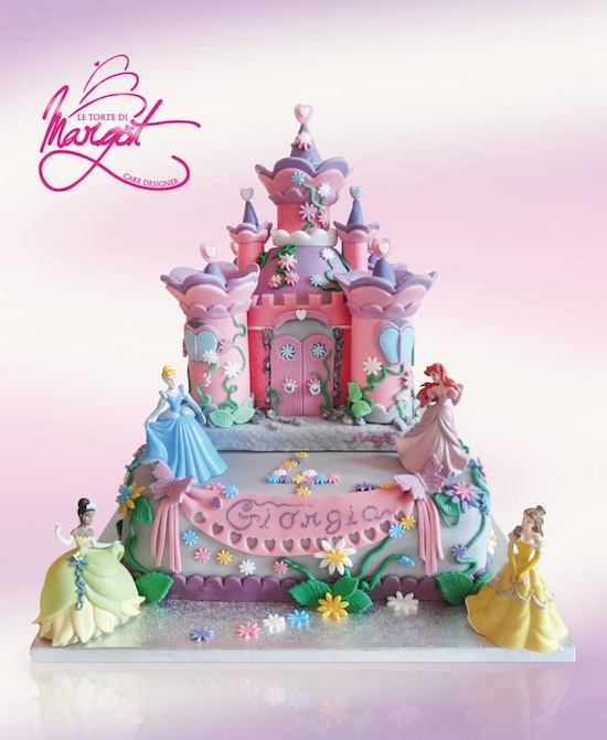 I dolci di Agata e non solo !!!: Torta principesse disney