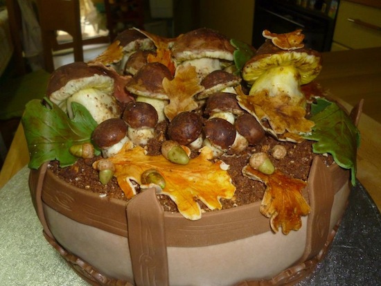 Torte autunnali di cake design