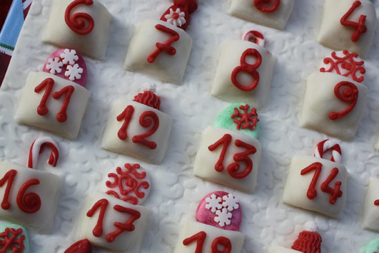 calendario dell'avvento - cakegardenproject