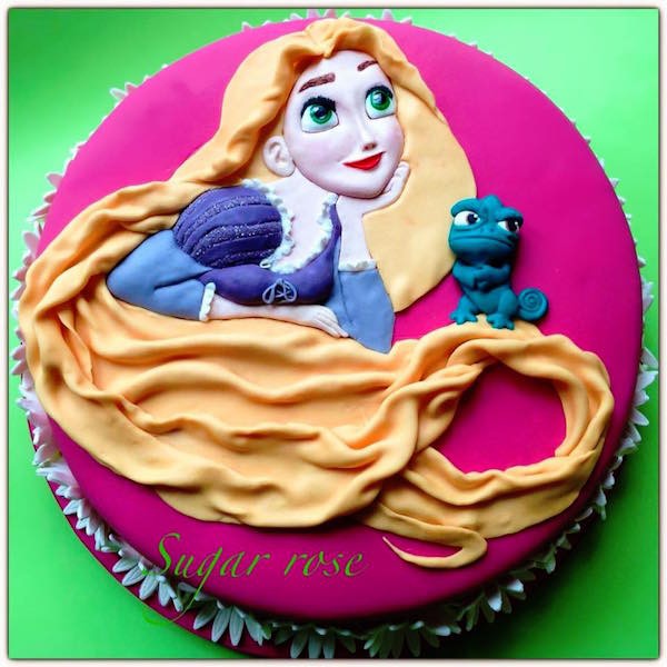 Statuetta Cake Topper per Decorazione Torta Principesse Disney