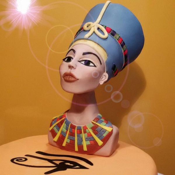 torta antico egitto nefertiti cake