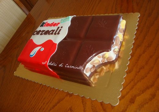 TORTA KINDER CEREALI  anniversario del canale 