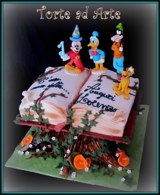 torta topolino stregone