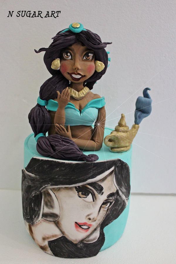 torta jasmine disney cake