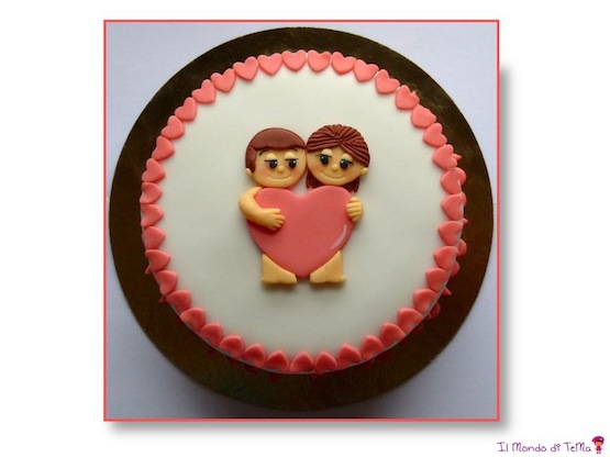 Torte e dolci a tema Amore e San Valentino - Sugarmania - tutto per il cake  design