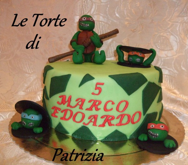 Torte Tartarughe Ninja: dolci decorati con le tartarughe mutanti