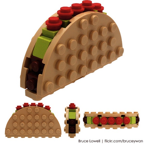 lego food taco