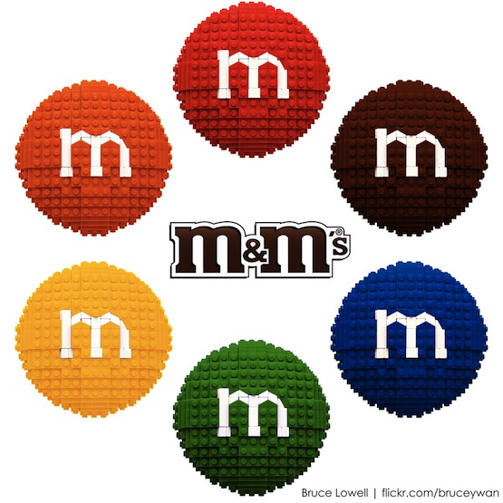 lego food mnms