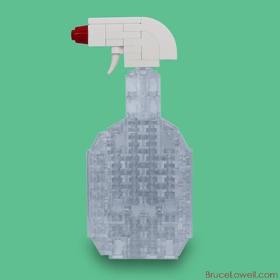 spray lego