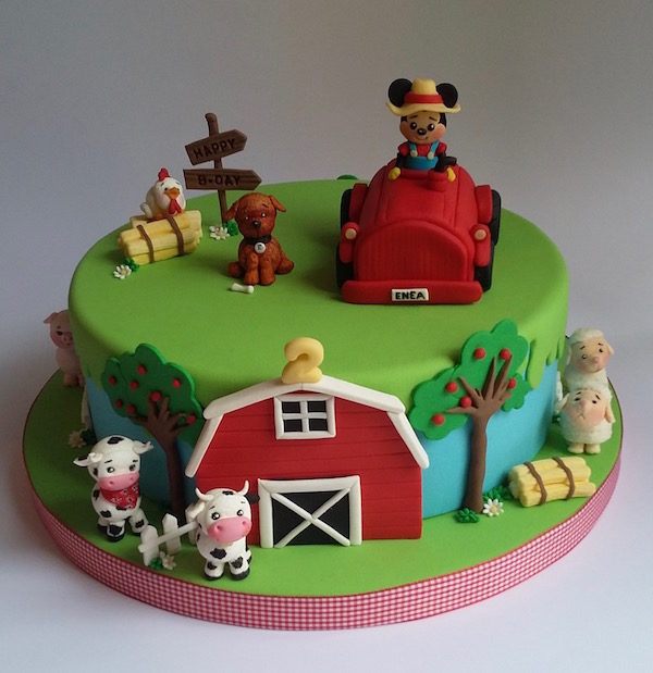 farmyard cake