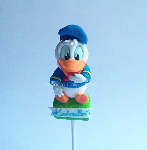 donald duck marshmallow paperino