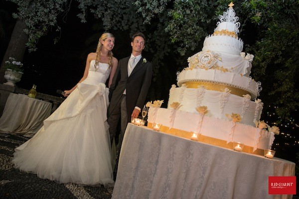 Una wedding cake da principessa