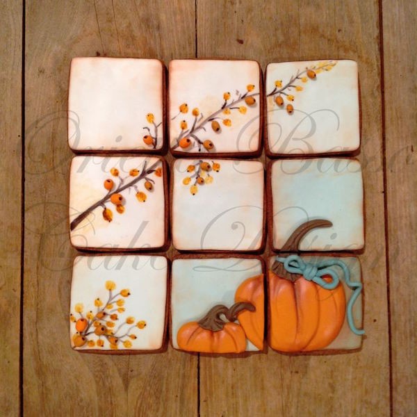 autumn cookies