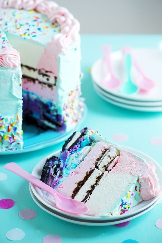 Sweetapolita ice cream cake