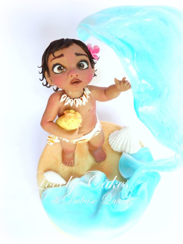 baby moana cake