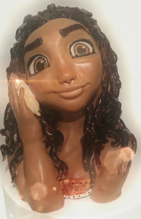 vaiana cake topper