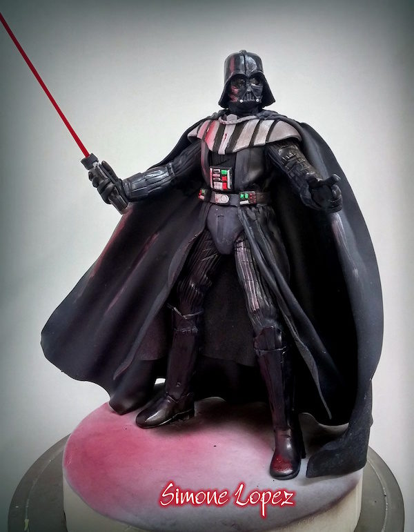 Darth Vader cake