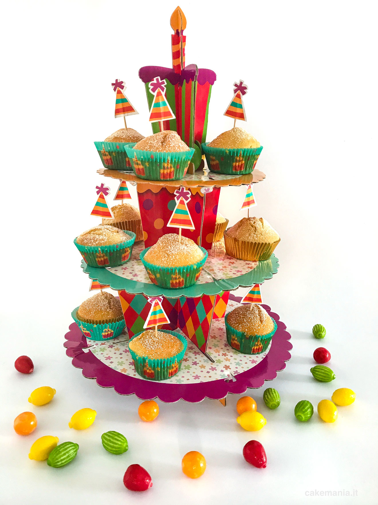 Decorazioni torte compleanno bambini - Topper torte facile decoro