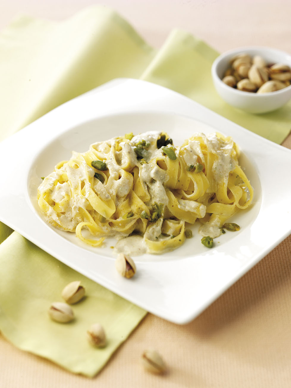 Tagliatelle pesto di pistacchi