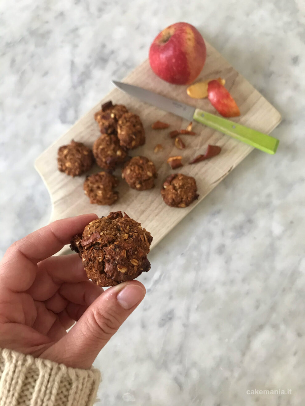 Biscotti Vegani Alle Bucce Di Mela Senza Zucchero